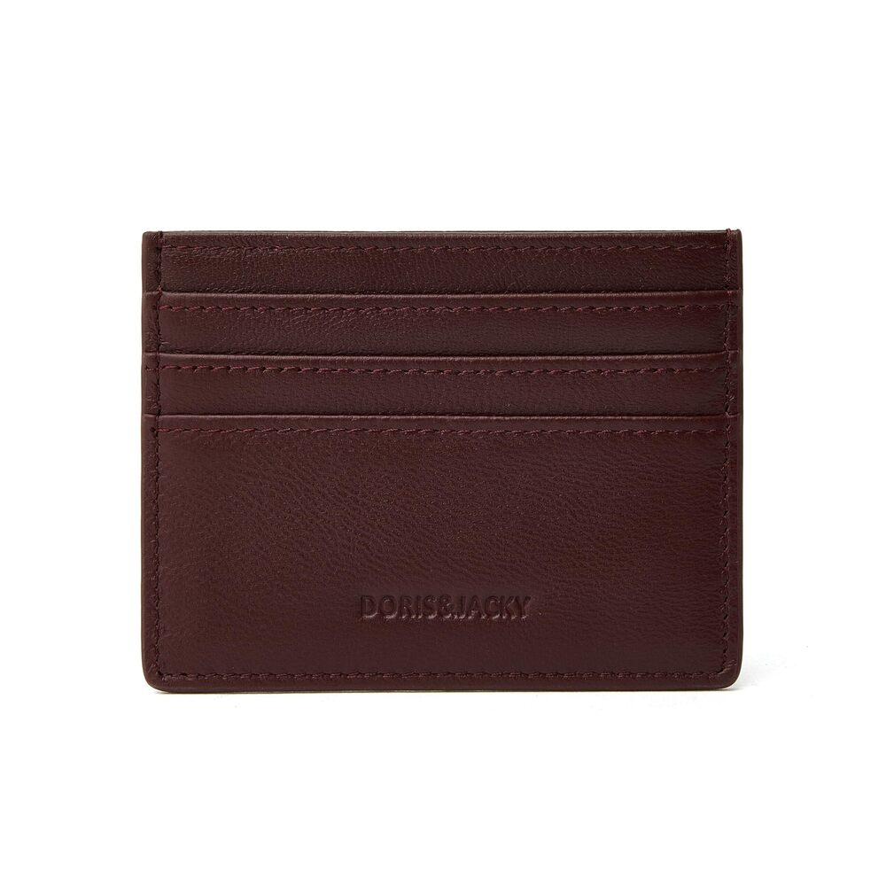 6774 Lambskin Minimalist Card Holder Unisex Slim Credit Card Case